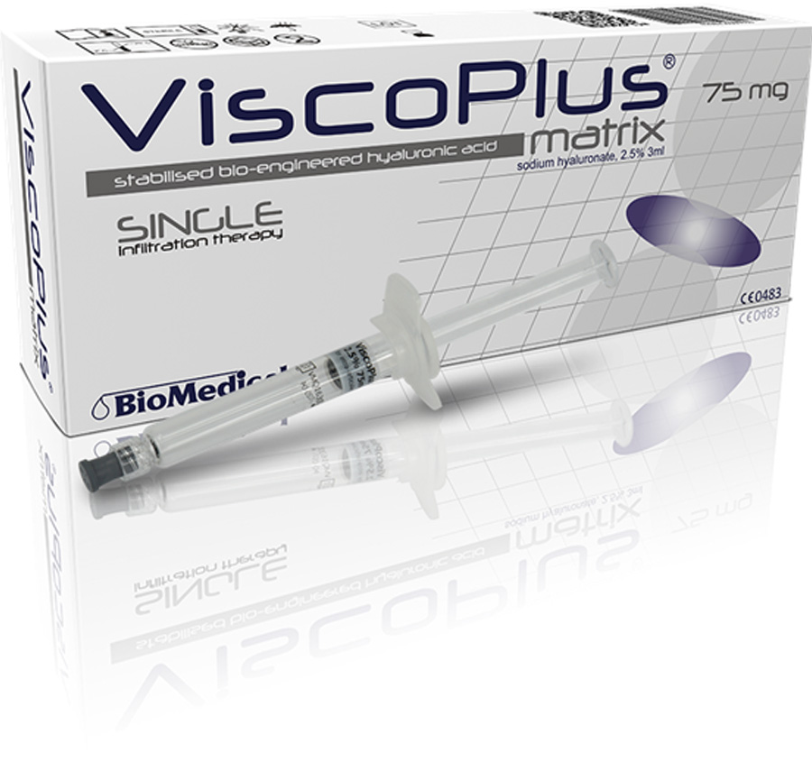 Tratamiento para artrosis con Viscoplus matrix