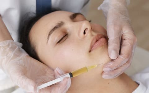 Procedimiento estético con plasma rico en plaquetas